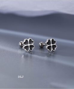 Bông bạc chốt vặn ren Cỏ bốn lá