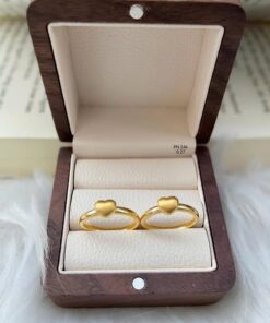 Alternative view of Nhẫn Vàng 24K "Song Tâm Đồng Nhất"