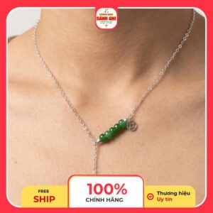 Dây chuyền bạc kết hợp ngữ điếu