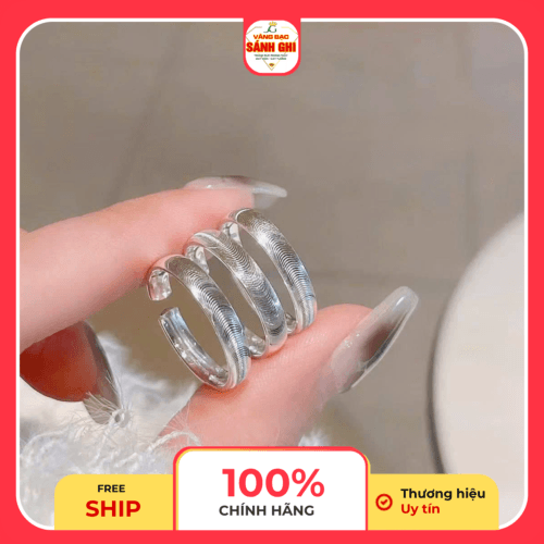 Nhẫn mắt mèo bạc 1 1