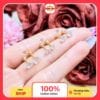 Hoa tai vàng tây nhỏ xinh 13 14 6 11zon