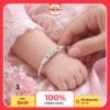 Lắc tay bạc dành cho bé 24 3 1 11zon