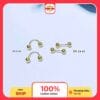 Hoa tai vàng tây nhỏ xinh 8 9 1 11zon 1