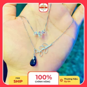 dây chuyền bạc mặt trăng