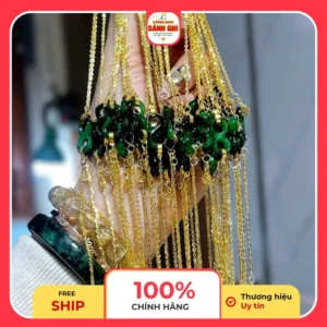 Lắc tay như ý nguyện vàng tây 10k