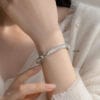 Lắc tay bạc lấp lánh 3 chỉ sang trọng 4 z7845615192800 644b50856536bb1dec5d22457bd2c97d