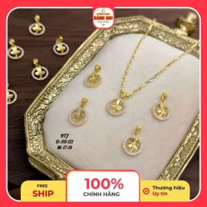 Dây chuyền vàng tây 0.8-1.8 chỉ