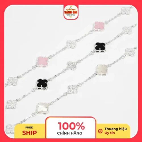 Lắc tay cỏ 4 lá đủ màu 1 Khung san pham 11 1