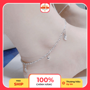 Lắc chân bạc nữ